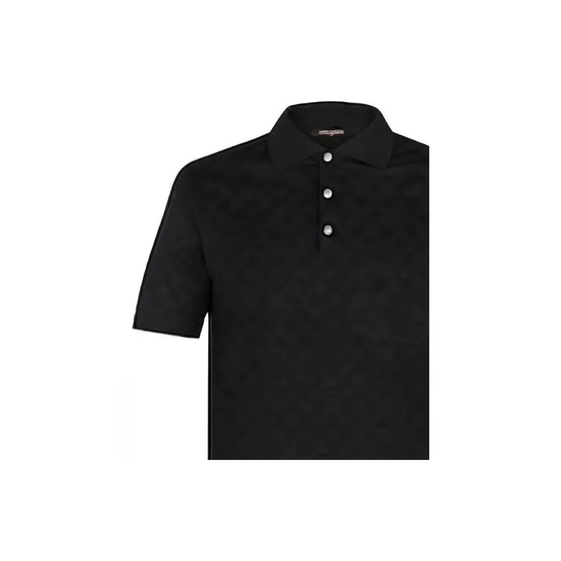 LOUIS VUITTON SS23 Polo Shirt Men's Black-3