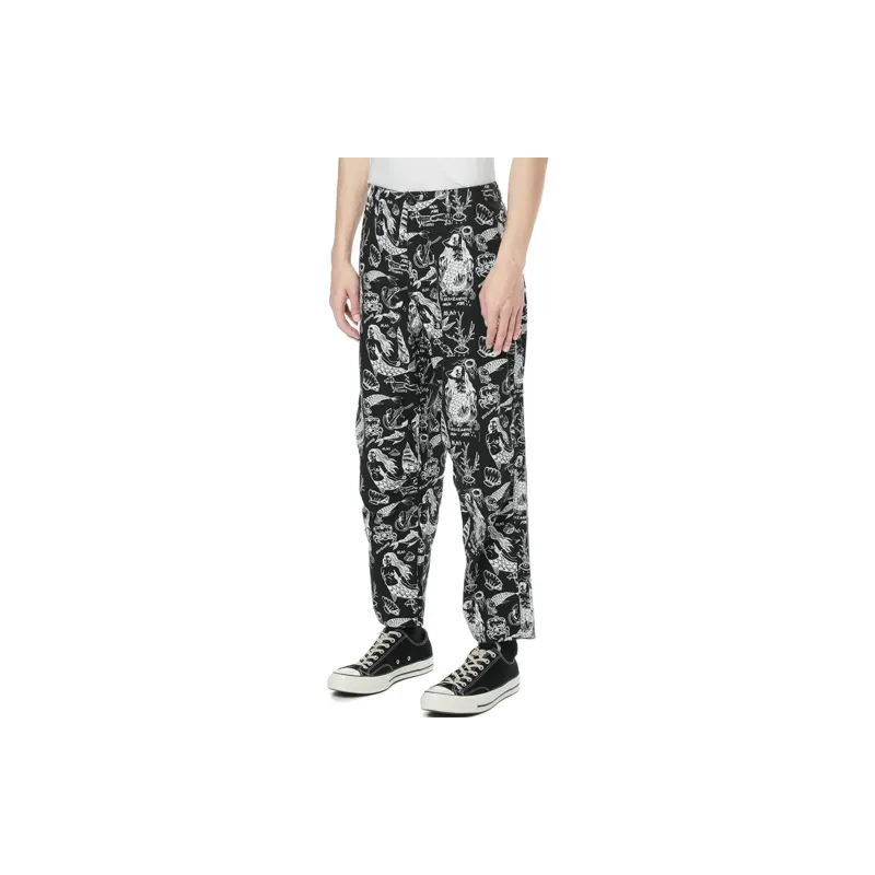 Aftermaths Straight Casual Pants Unisex Camouflage-3
