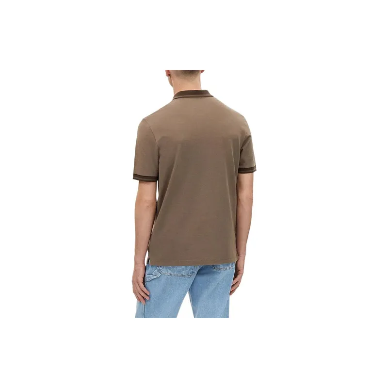 COACH SS24 Polo Shirt Men's Sand Yellow-2