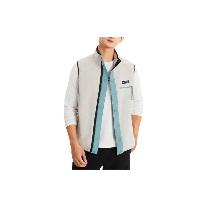 Columbia Vests Men White-3