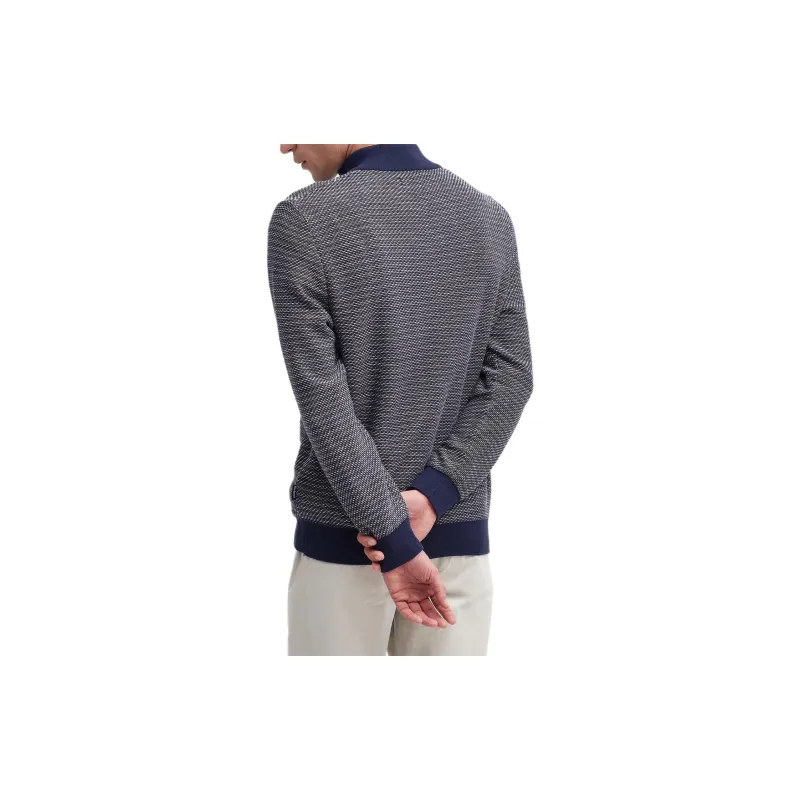 BARBOUR SS24 Knitwear Men Marine Blue-2