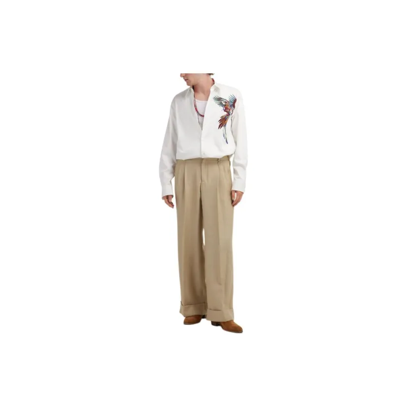 Roberto Cavalli SS24 Shirt Men's White-1