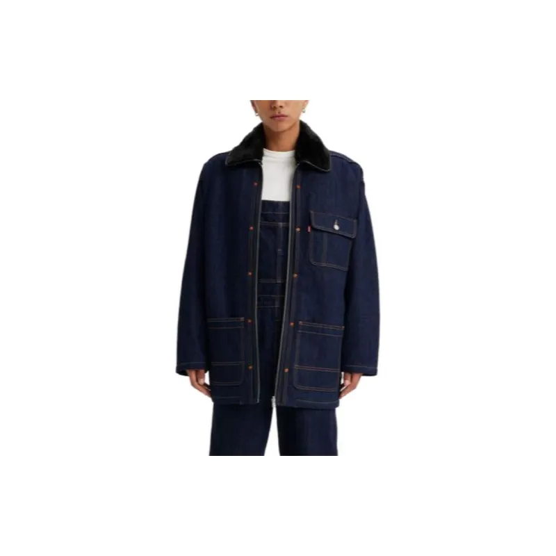 Levi's Jackets Coats Men's Dark Indigo-2