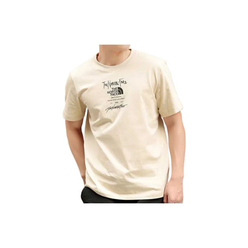 THE NORTH FACE T Shirt Men's Khaki-4