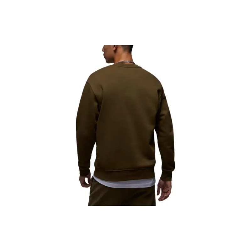 Jordan Air Jordan Fleece Sweatshirts Men Light Olive Green-5