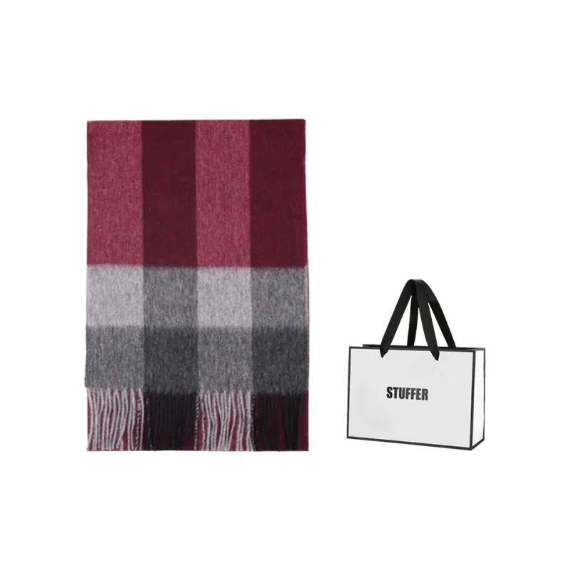 STUFFER 100% Pure Wool Knit Scarves Unisex-6