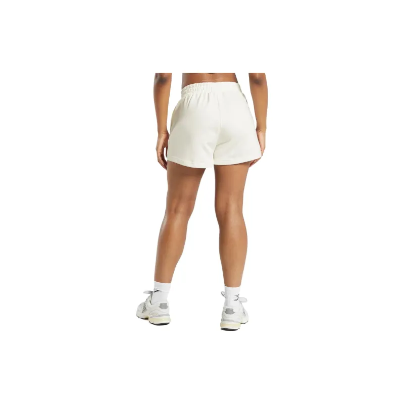 GYMSHARK Care Label Graphic Brushed Casual Shorts Women's Soft White-1