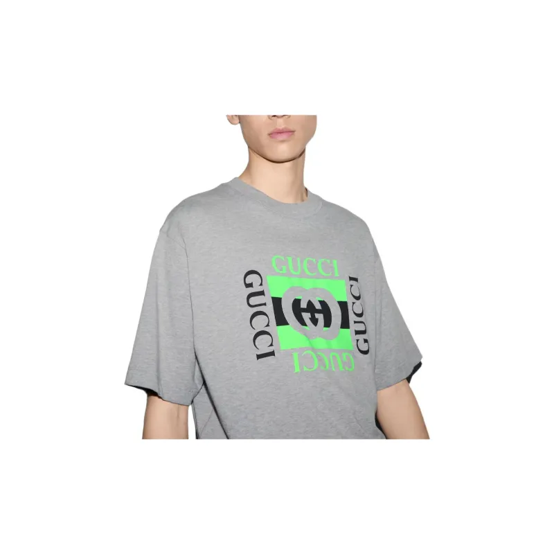 GUCCI T Shirts Men Gray-4
