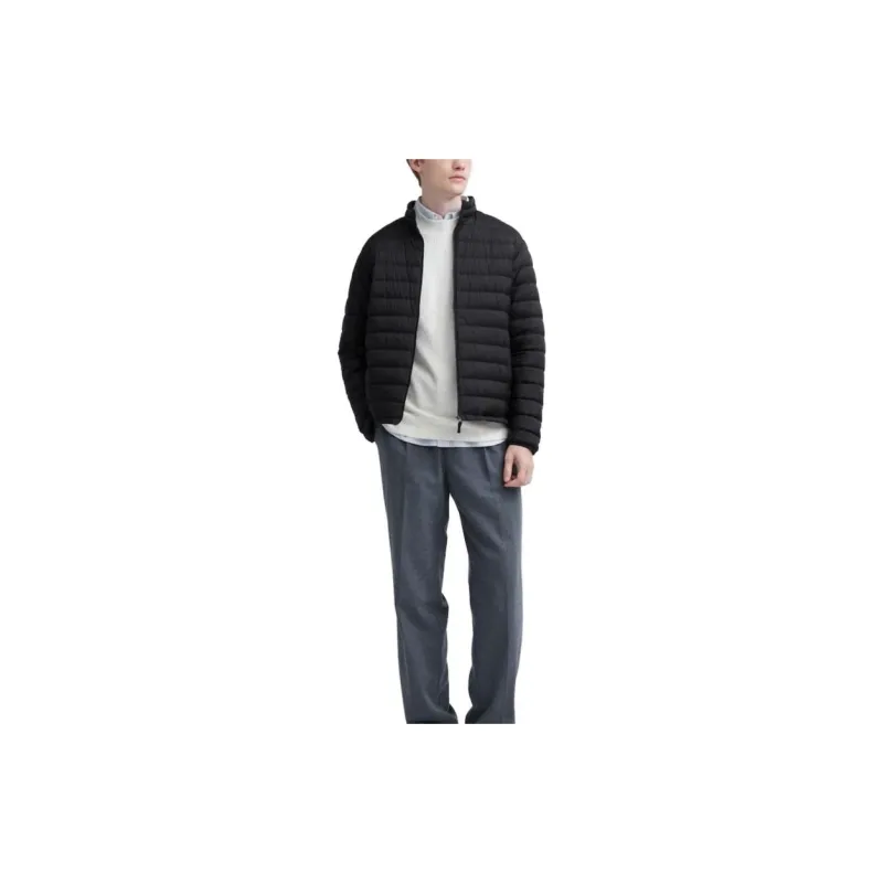 UNIQLO Down Jackets Men Black-2