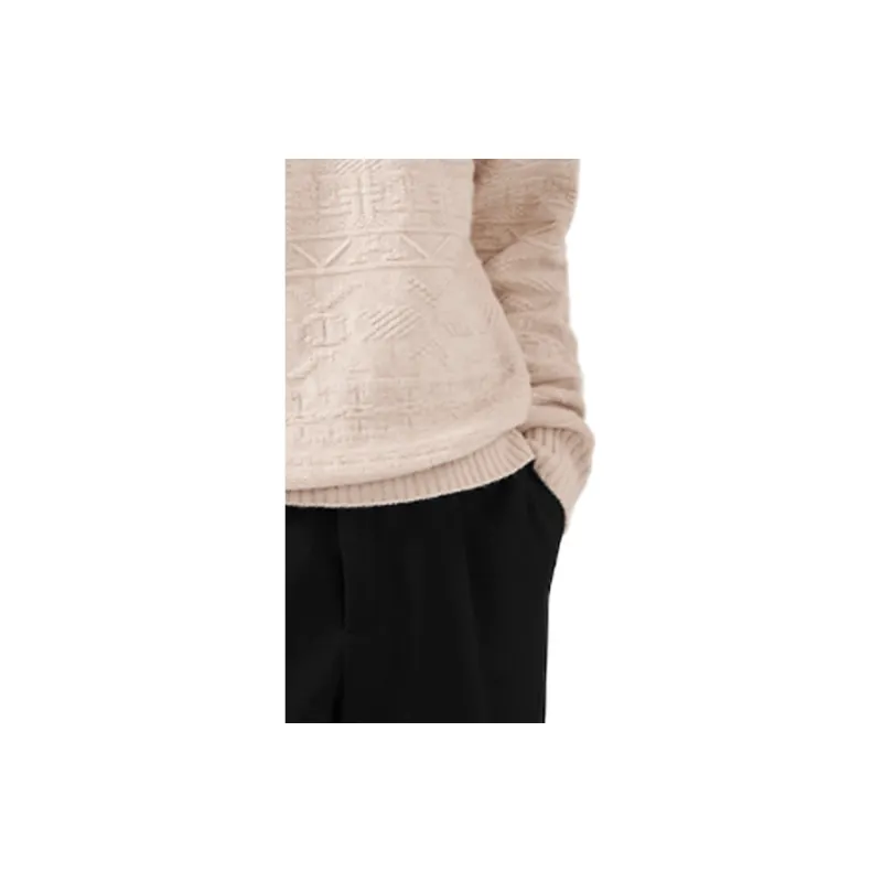 HERMES Knitwear Men's Mist White-4