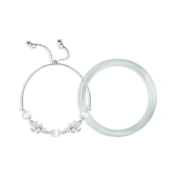 MISS TOOYA Glass Cat Eye Bracelets Women's