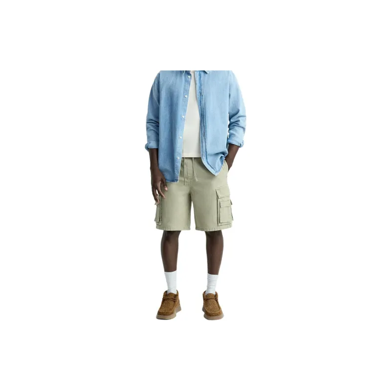 ZARA Casual Shorts Men Khaki-2
