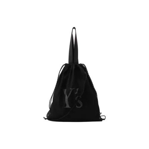 Yohji Yamamoto Polyester Backpack Unisex Black