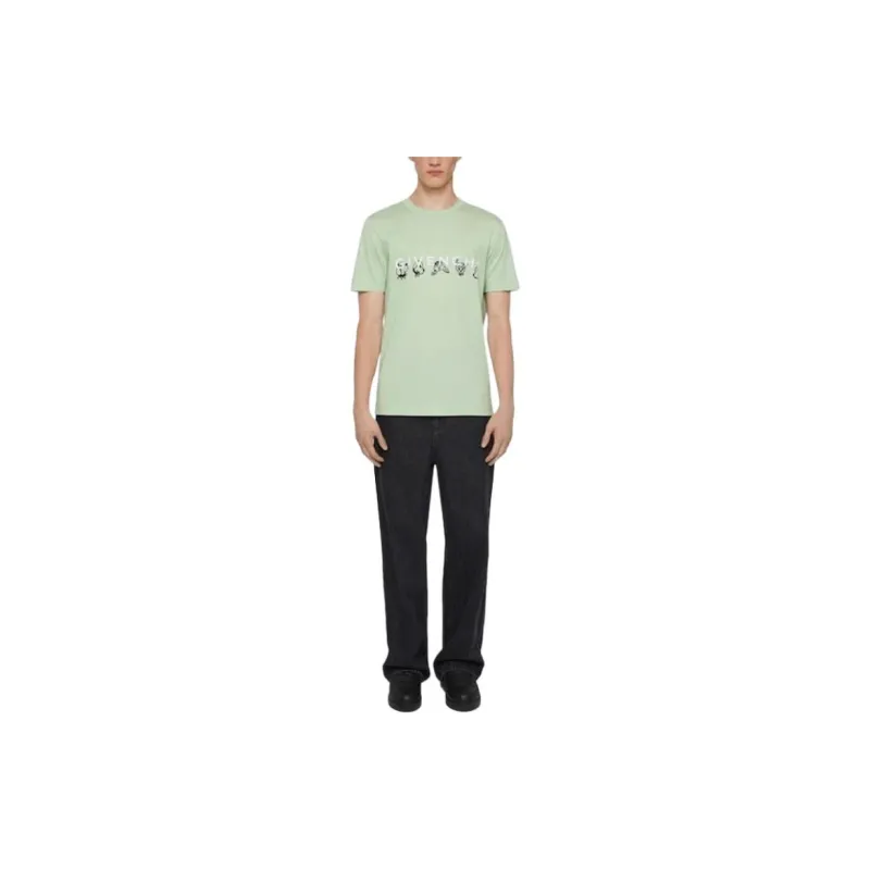 Givenchy Graphic Printed Crewneck T Shirt-3