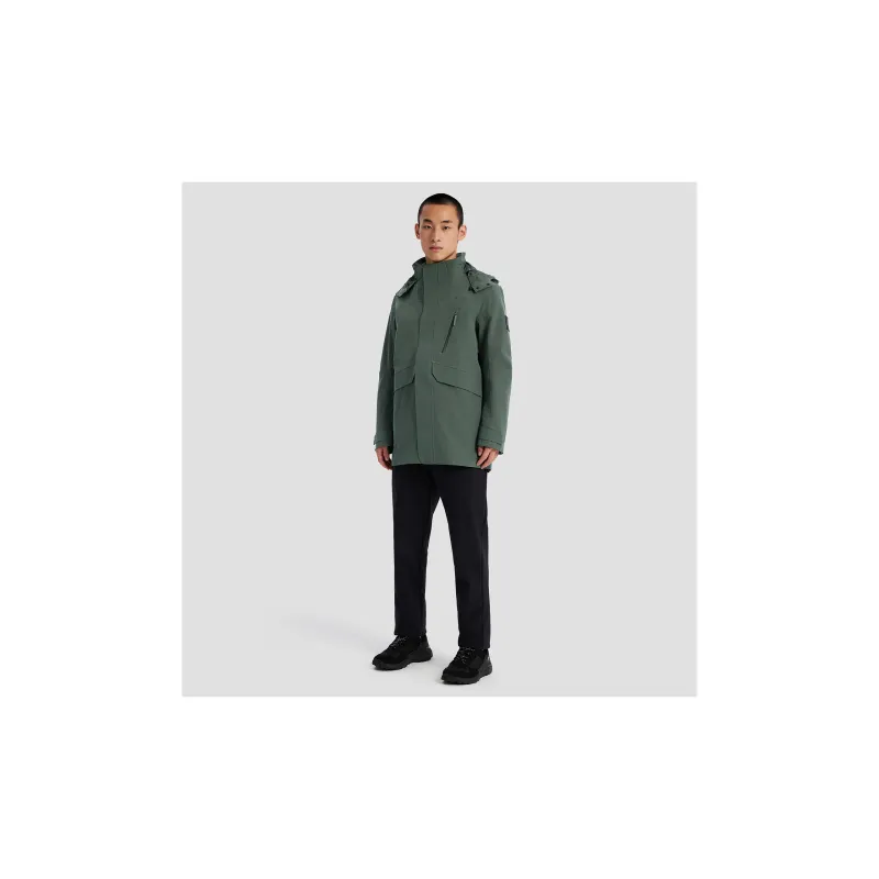 Jack Wolfskin Water Resistant Windproof Breathable Water Repellent Windbreaker Jacket Men's-17