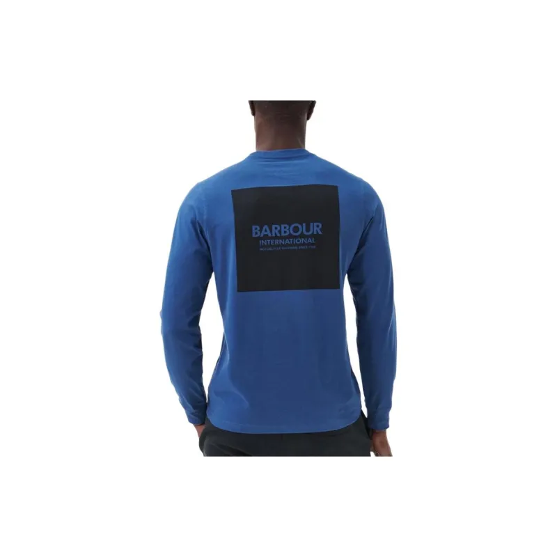 BARBOUR Exhaust Logo stamp T shirt-2