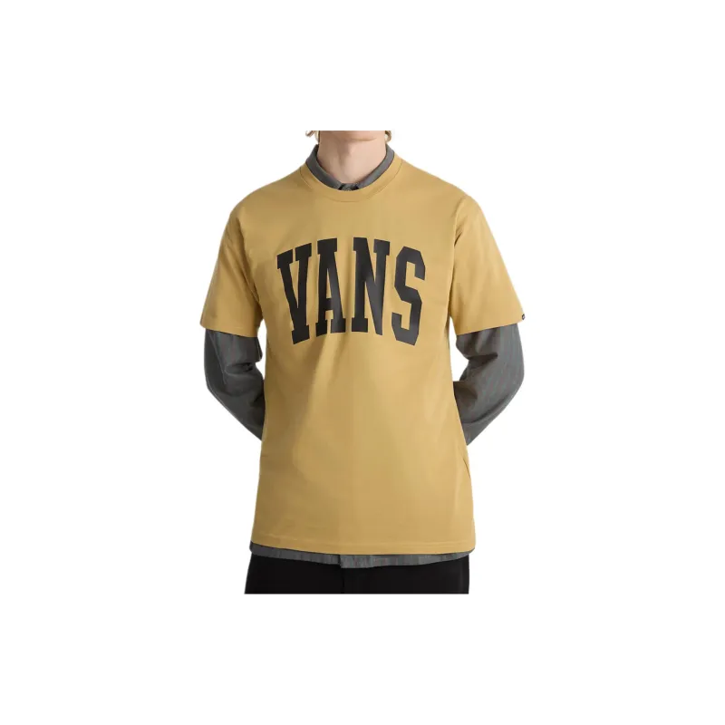 Vans T Shirt Men's Ginger Yellow-2