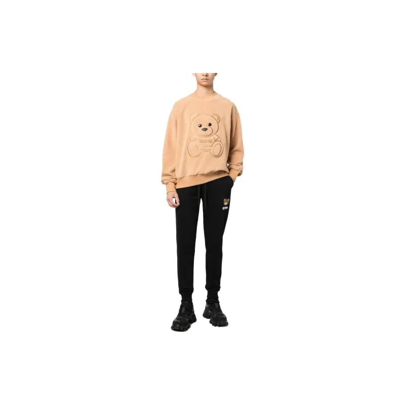 MOSCHINO Logo patch Track Pants-1