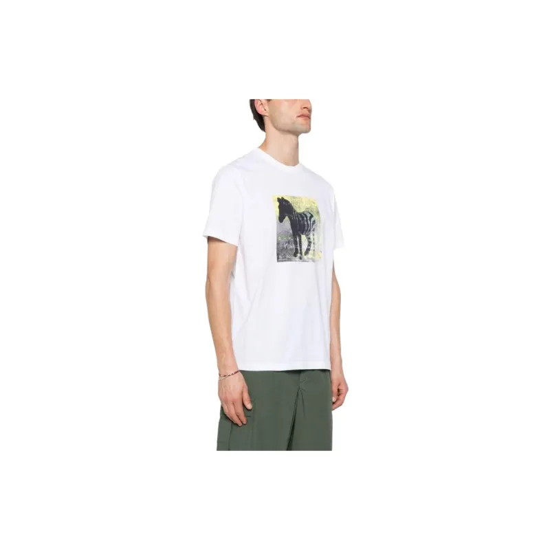 Paul Smith T Shirts Men White-3