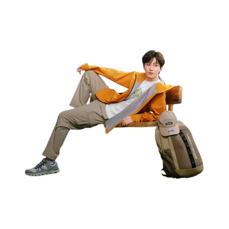 Skechers Casual Pants Men's Cashew Nut Latte-3