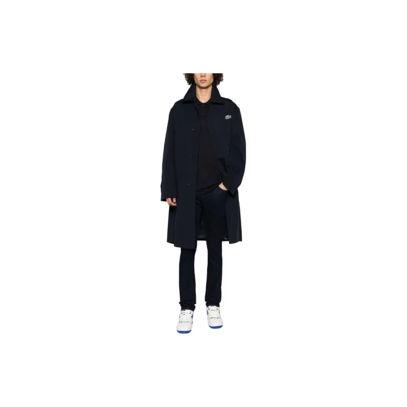 LACOSTE Trench Coats Men Blue-1