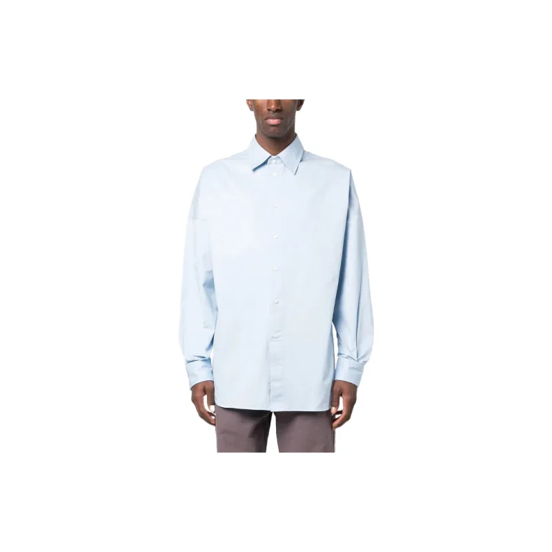 DIESEL S Limo Logo embroidered Shirt-1