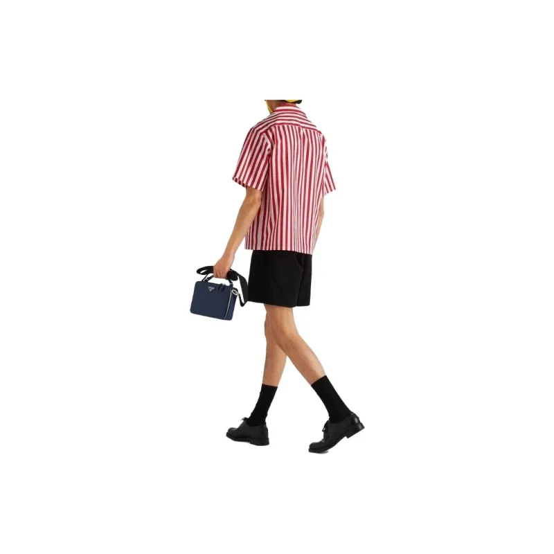 PRADA Shirts Men Red-2