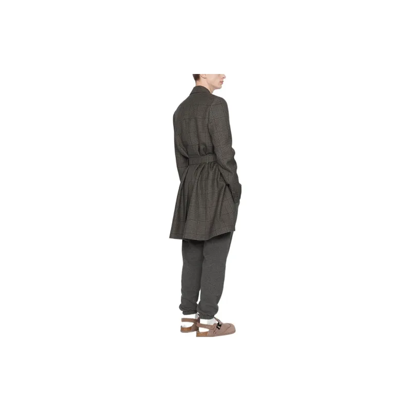 DIOR FW22 Trench Coat Men's Brown-3