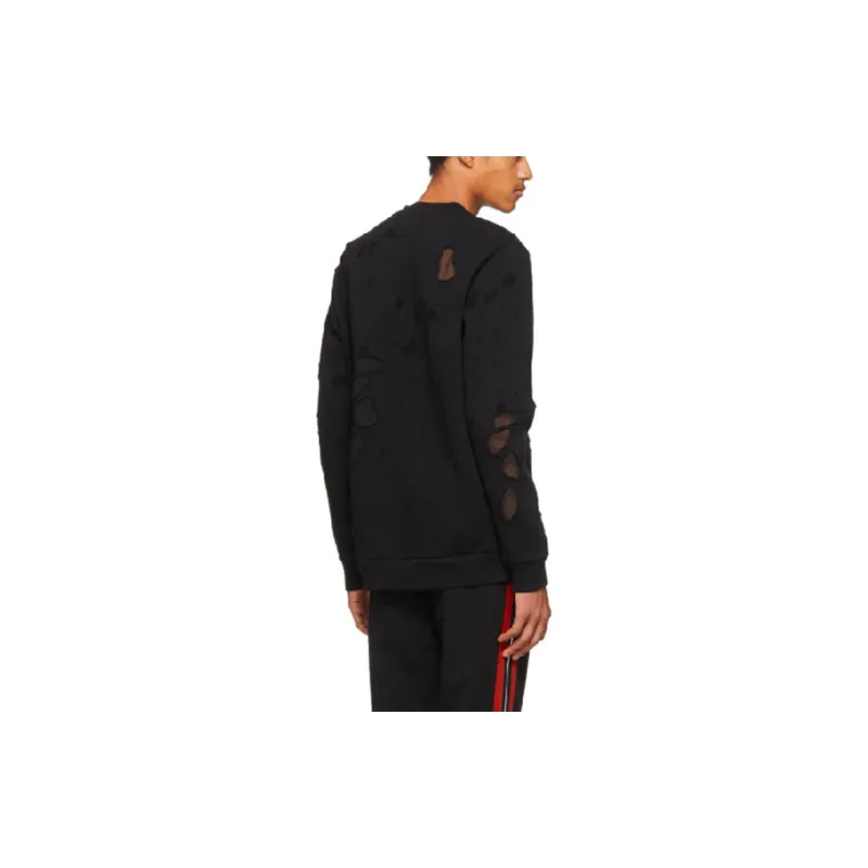Givenchy Distressed Logo Print Sweatshirt-2