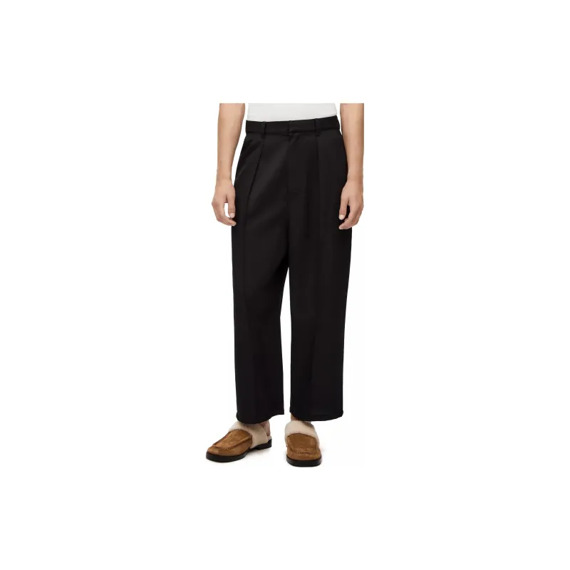 LOEWE SS23 Casual Pants Men Black-3