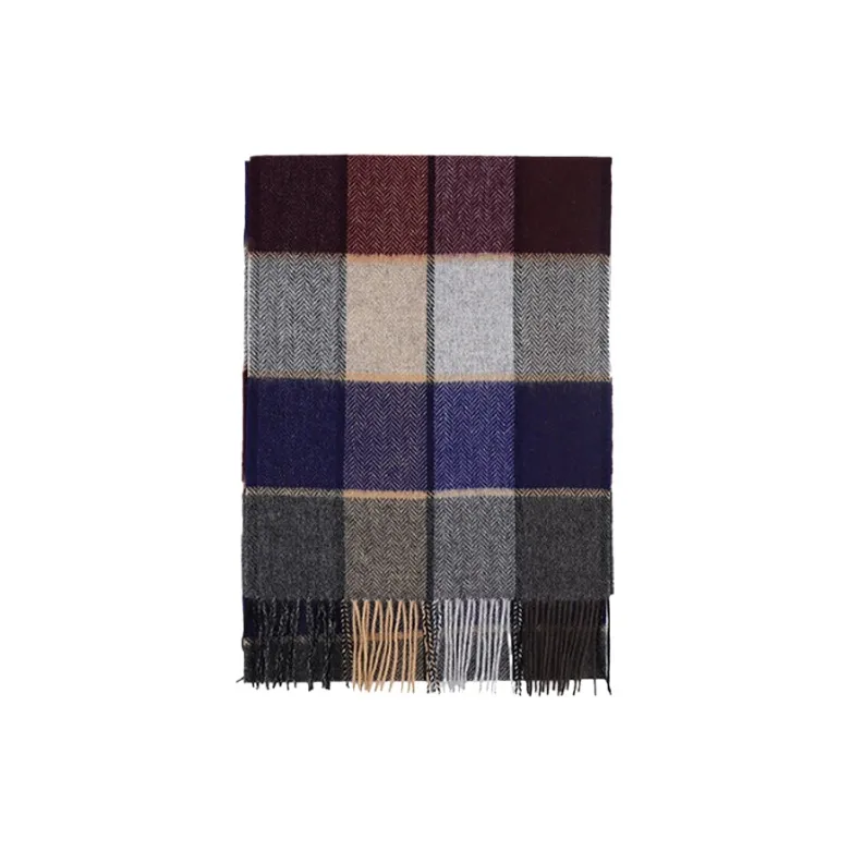 STUFFER 100% Pure Wool Knit Scarves Unisex-23