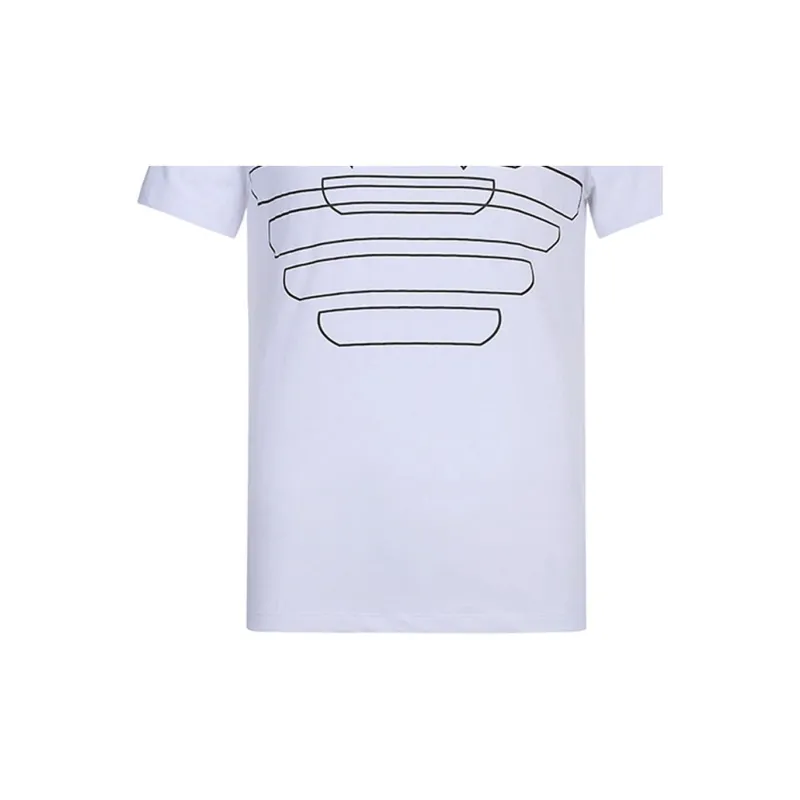 EMPORIO ARMANI T Shirts Men White-5