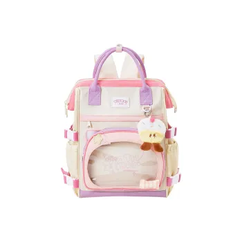 Sound For Life Fabric Backpack Women's Pink/Dusty Pink