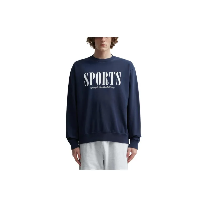 SPORTY & RICH Graphic-print Cotton Sweatshirt-3