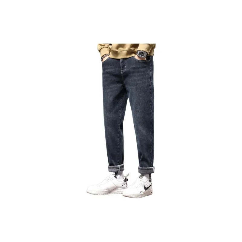Tonlion Jeans Men Navy Blue-4