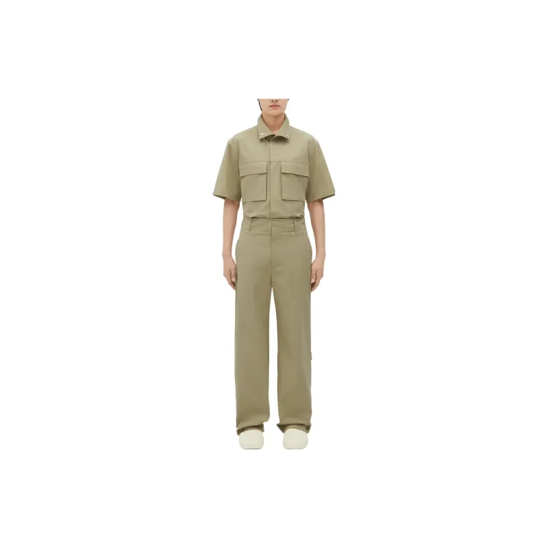 Bottega Veneta FW22 Casual Pants Men's Khaki-2