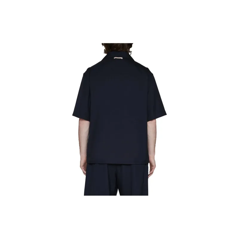 MARNI Patch Pocket Short Sleeved Shirt-3