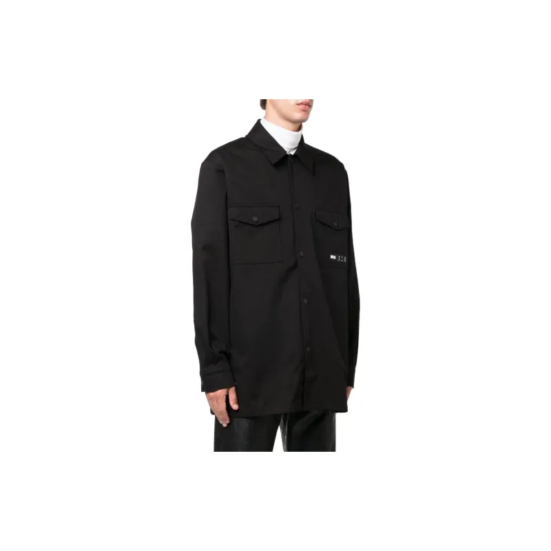 McQ Alexander McQueen Shirts Men Black-3