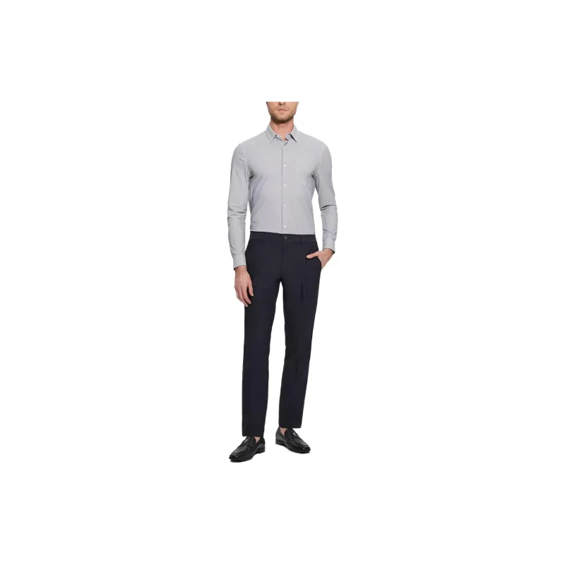 GUESS Sunset Tech-Stretch Shirt Shirt Men's Gray-1