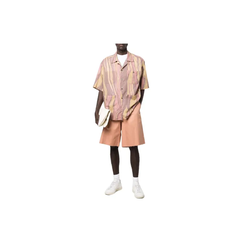 424 Knee length Tailored Shorts-1