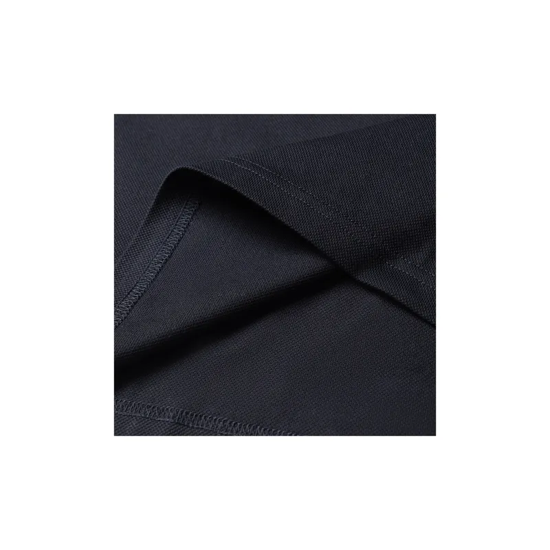 SAINT LAURENT Cassandre Logo Embroidered Polo Shirt-5