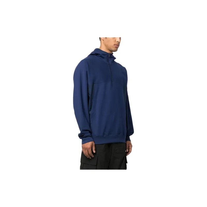 Y-3 Organic Cotton-blend Short-zip Hoodie-2