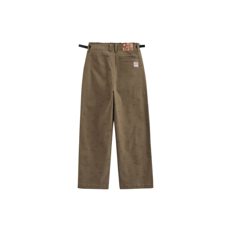 ONIARAI Casual Pants Men's Army Green-1