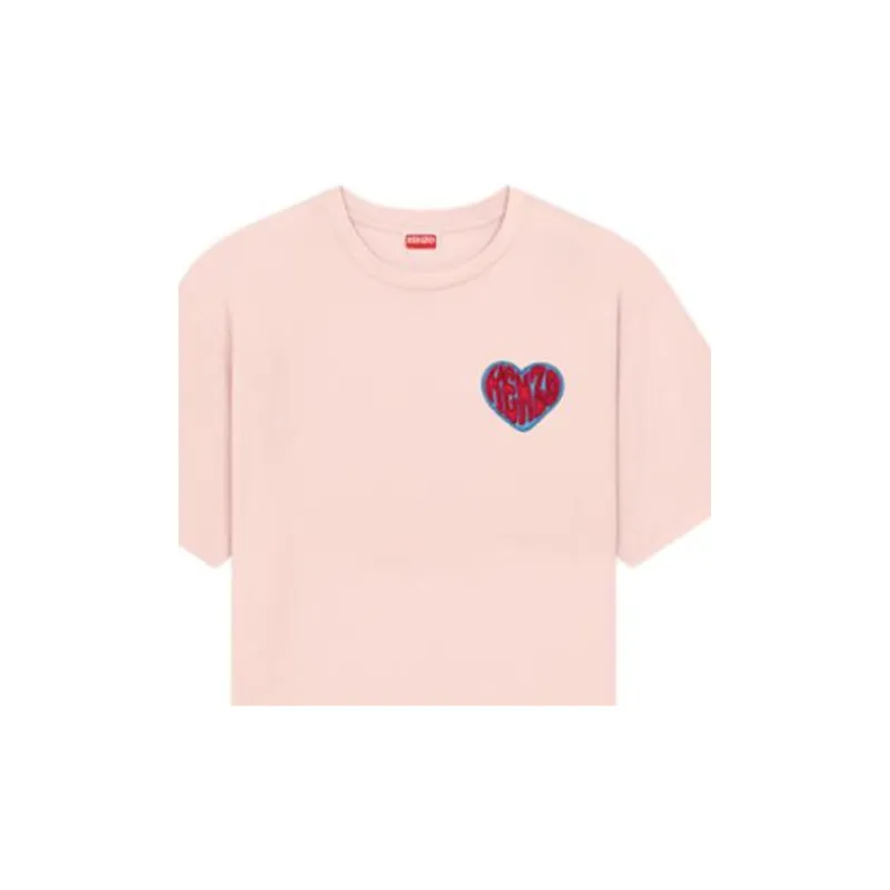 KENZO T Shirts Unisex Light Pink-5