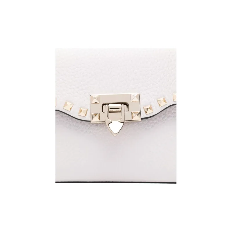 Valentino Garavani Rockstud Foldover Top Crossbody Bag-3