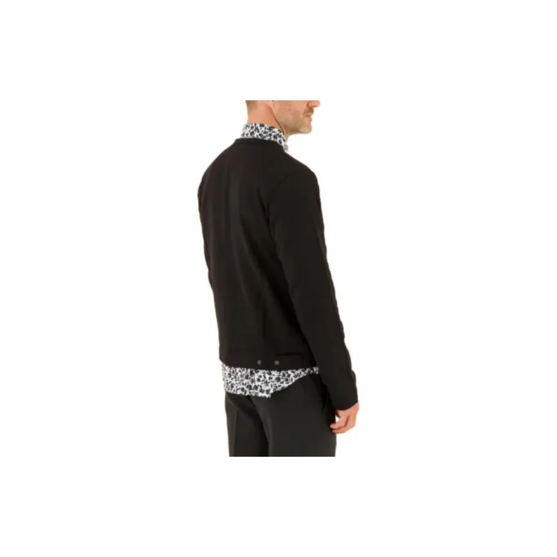 Agnes B. Press stud Cotton Cardigan-2