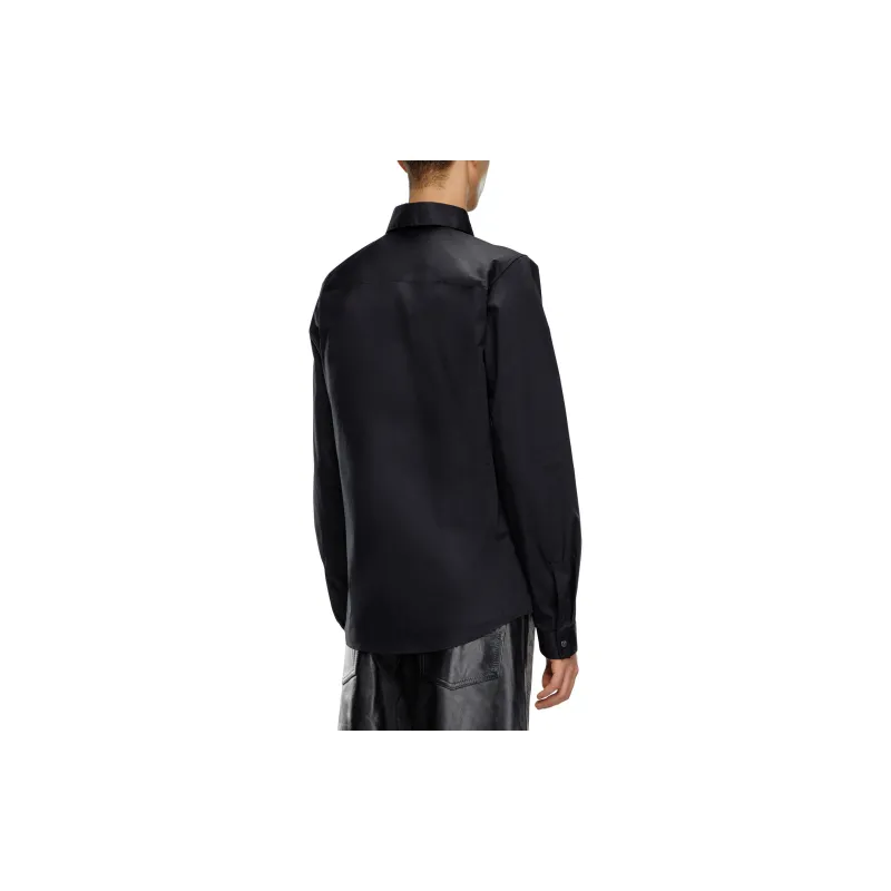 DIESEL Shirts Men Black-2