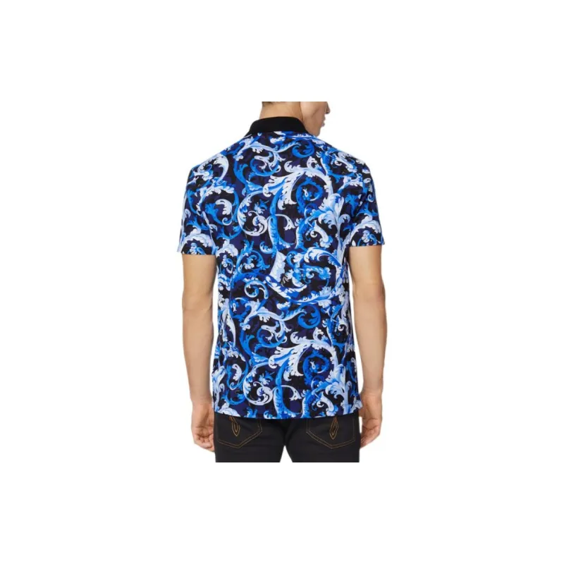 VERSACE VERSACE Polo Shirt Men's Blue-1