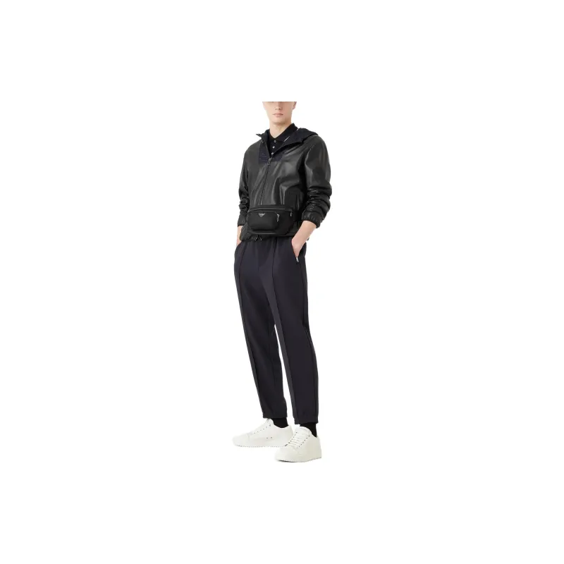 EMPORIO ARMANI Polo Shirts Men Black-1