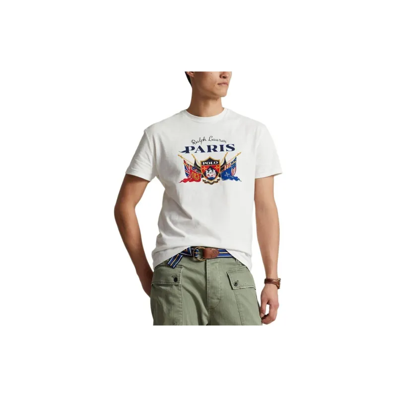 Polo Ralph Lauren SS24 T Shirt Men's Oxford White-3